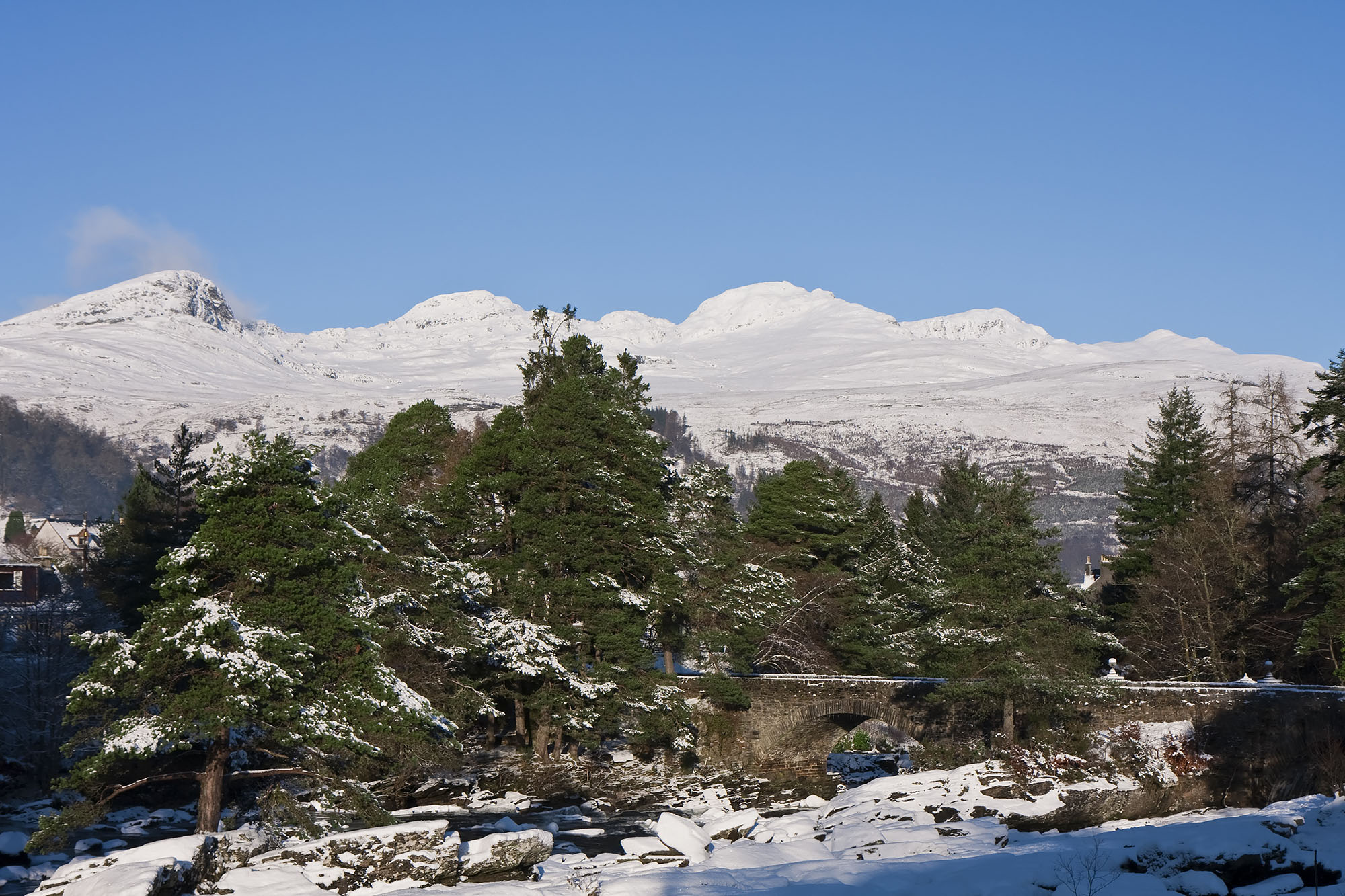The Tarmachan Ridge in Winter